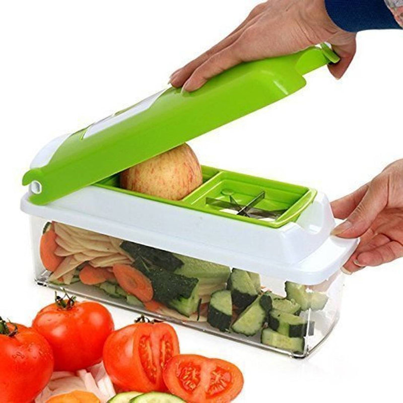 Nicer Dicer Plus Cortador Fatiador e Ralador de Legumes Verduras Frutas