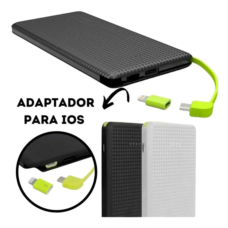 Power Bank Universal 5.000 Mah Compatível Android e IPhone