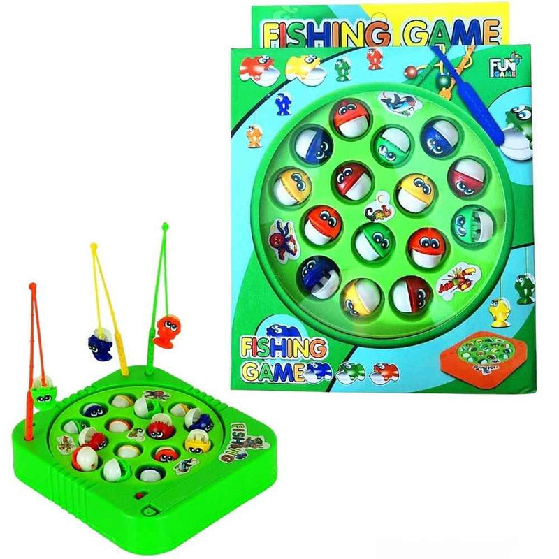 Pesca Peixe Brinquedo Jogo Pega Pescaria Maluca A Pilha