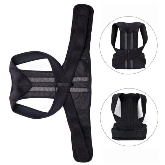 Cinta Reforçada Corretor Masculino Coluna Lombar Neoprene