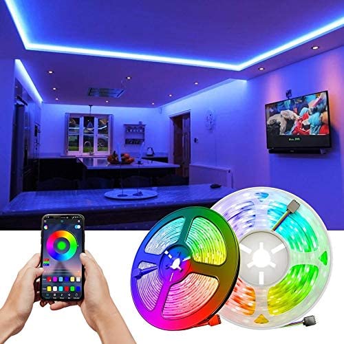 Fita Led Smart Led 5050 RGB Colorida P/ TV e Monitor 5 metros Bluethooth