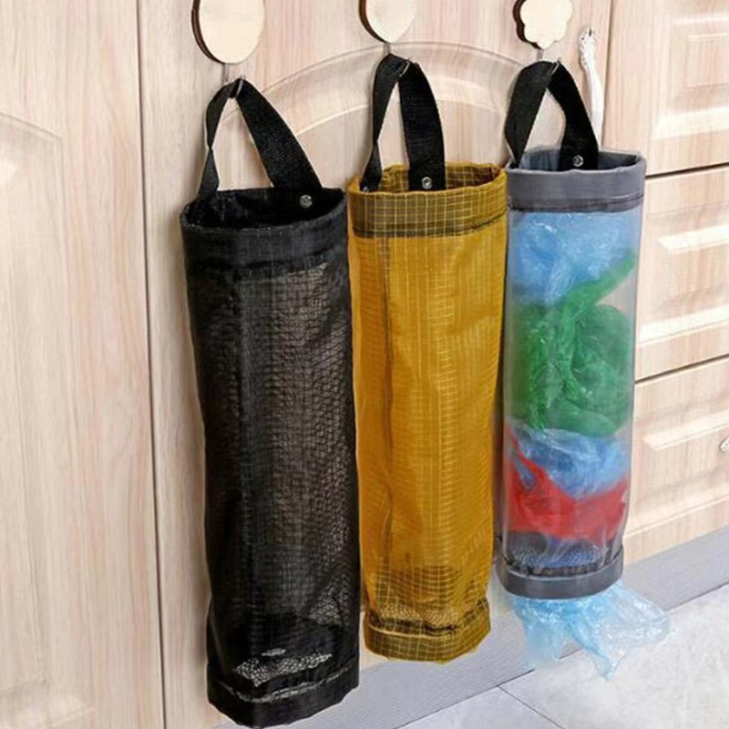 Puxa Saco Organizador Porta Sacolas Plásticas De Cozinha