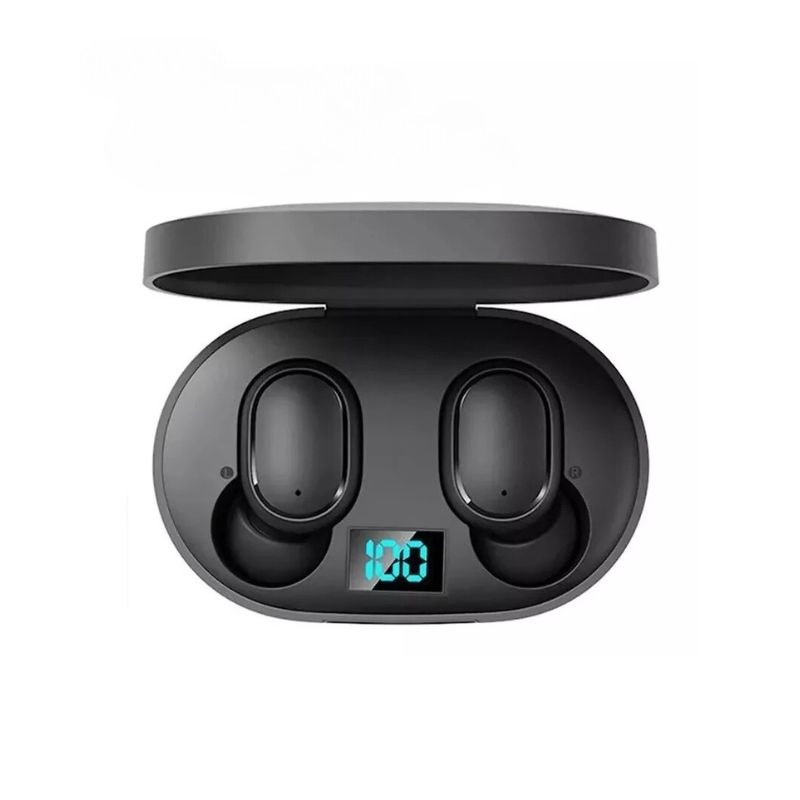 Fone de Ouvido Sem Fio TWS Bluetooth 5.0 - Cor Preto