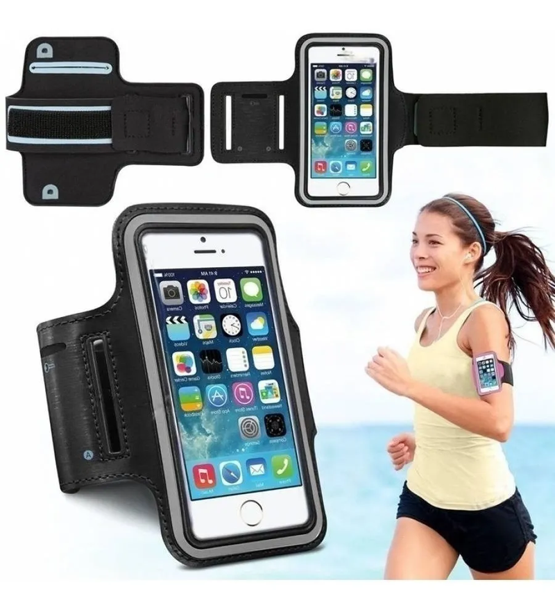 Braçadeira Porta Celular Para Corrida