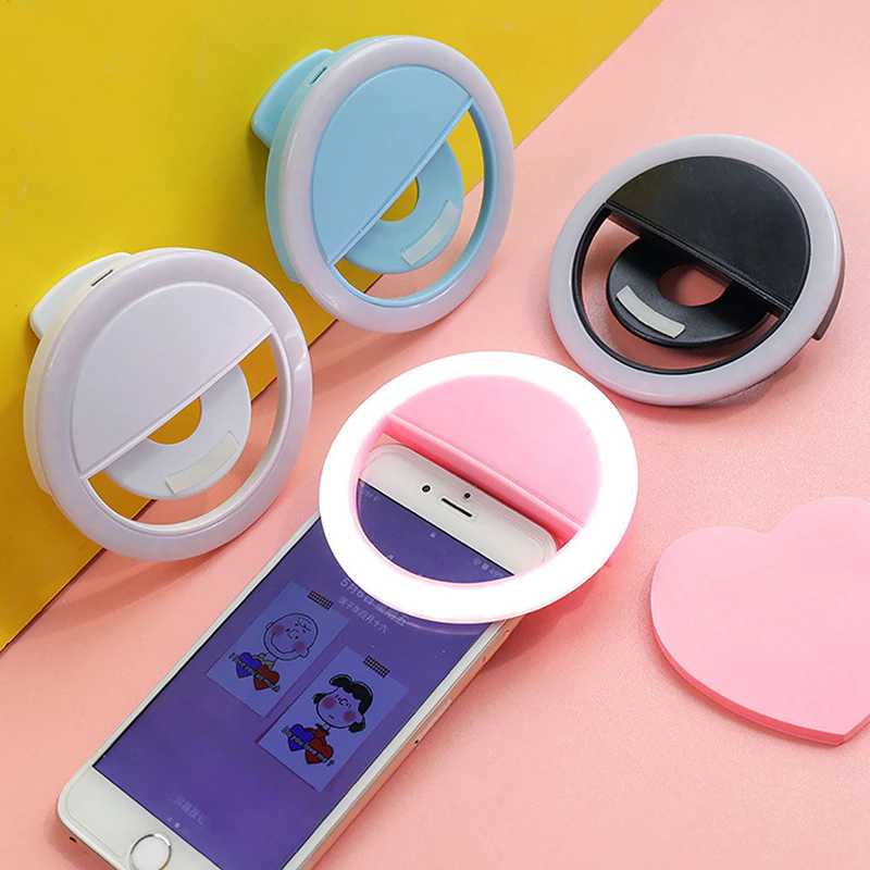 Clipe Anel P/ Selfie Ring Light Led Celular Universal